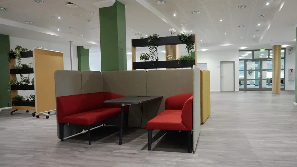 Foyer in der 2. Etage mit Sitzecke